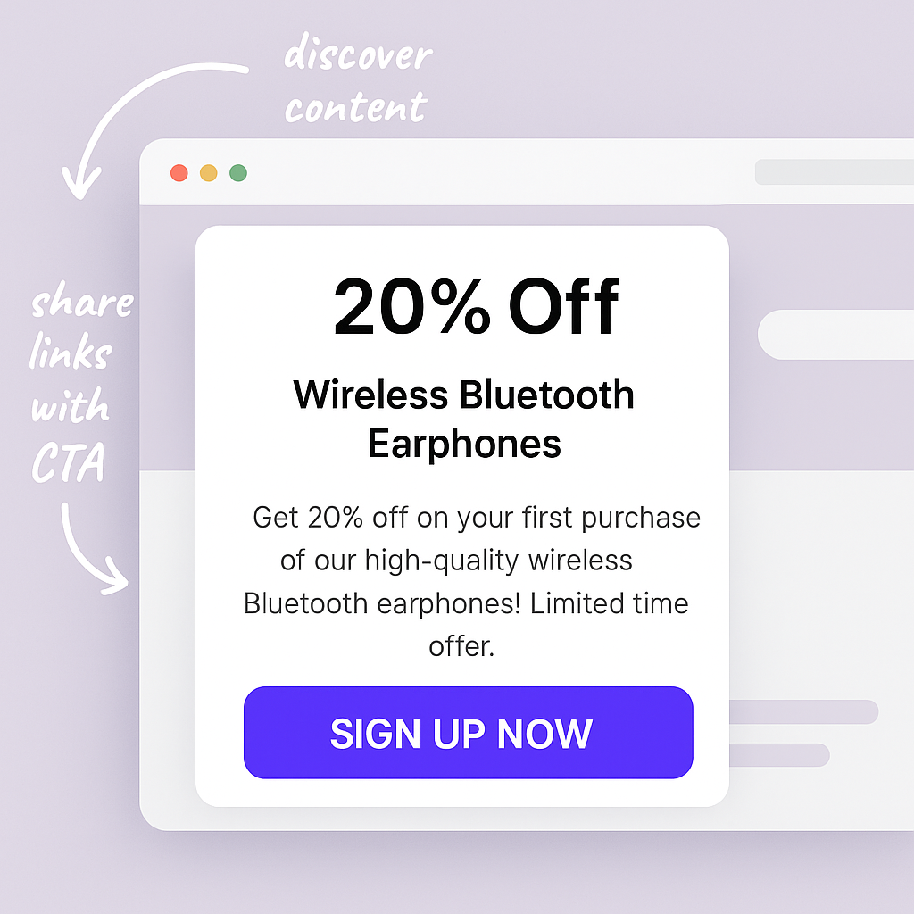 CTA Builder Interface